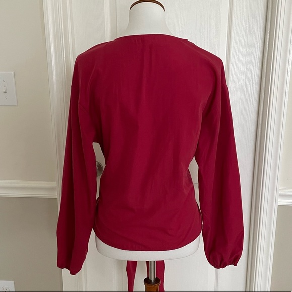 Vila Bow Blouse - Picture 3 of 4